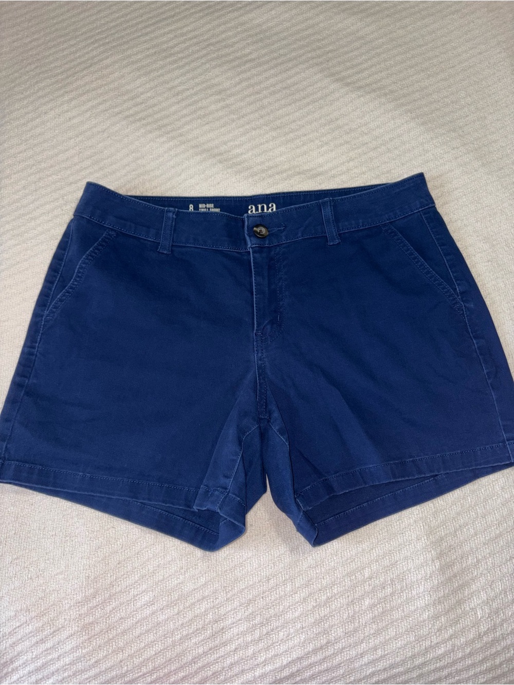 a.n.a Deep Blue Women's Bermuda Shorts